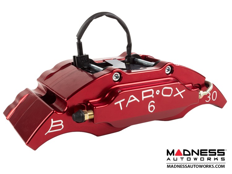 FIAT 500 Brake Upgrade Kit Tarox 6 Pot Brake Conversion Kit Red